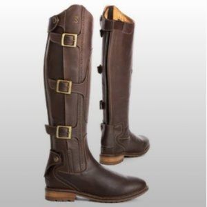 NWT     Tredstep Ireland Parkland II Tall Country Boot - Mahogany 9 / size 40